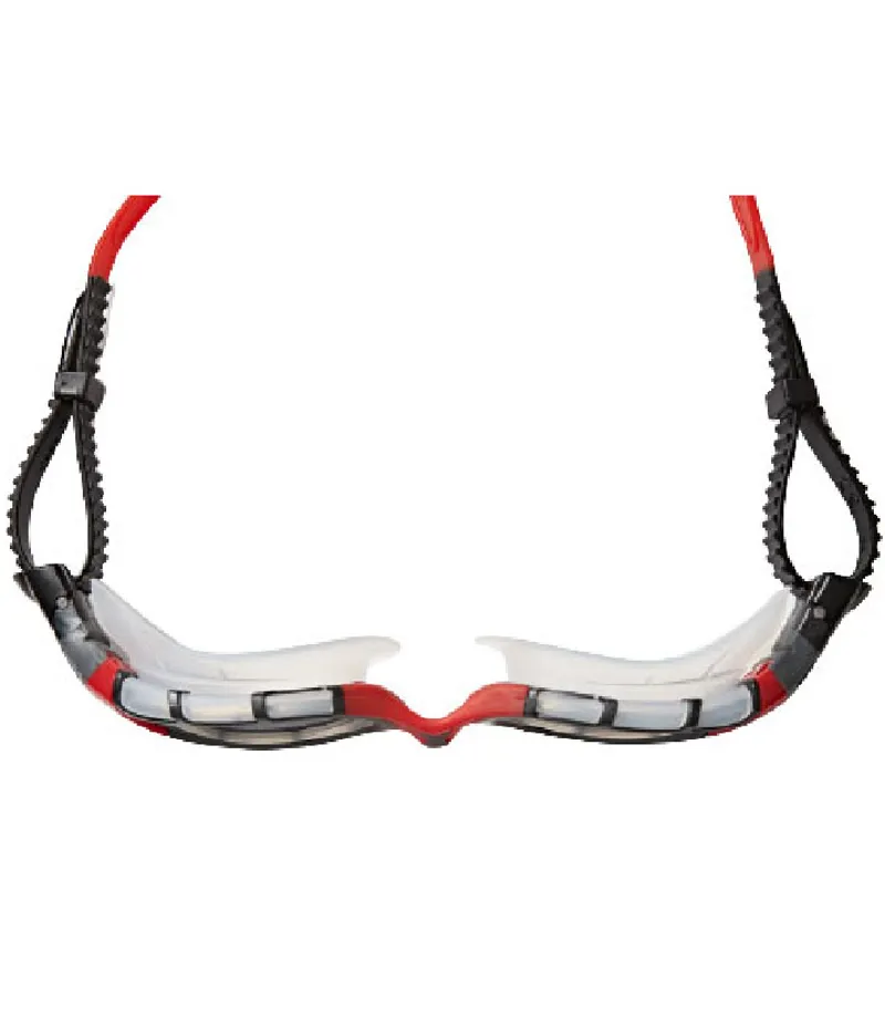 Zoggs Predator Flex Titanium Goggles Clear Red-3
